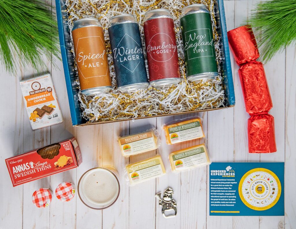 Holiday Party Beer & Cheese Pairing Experience