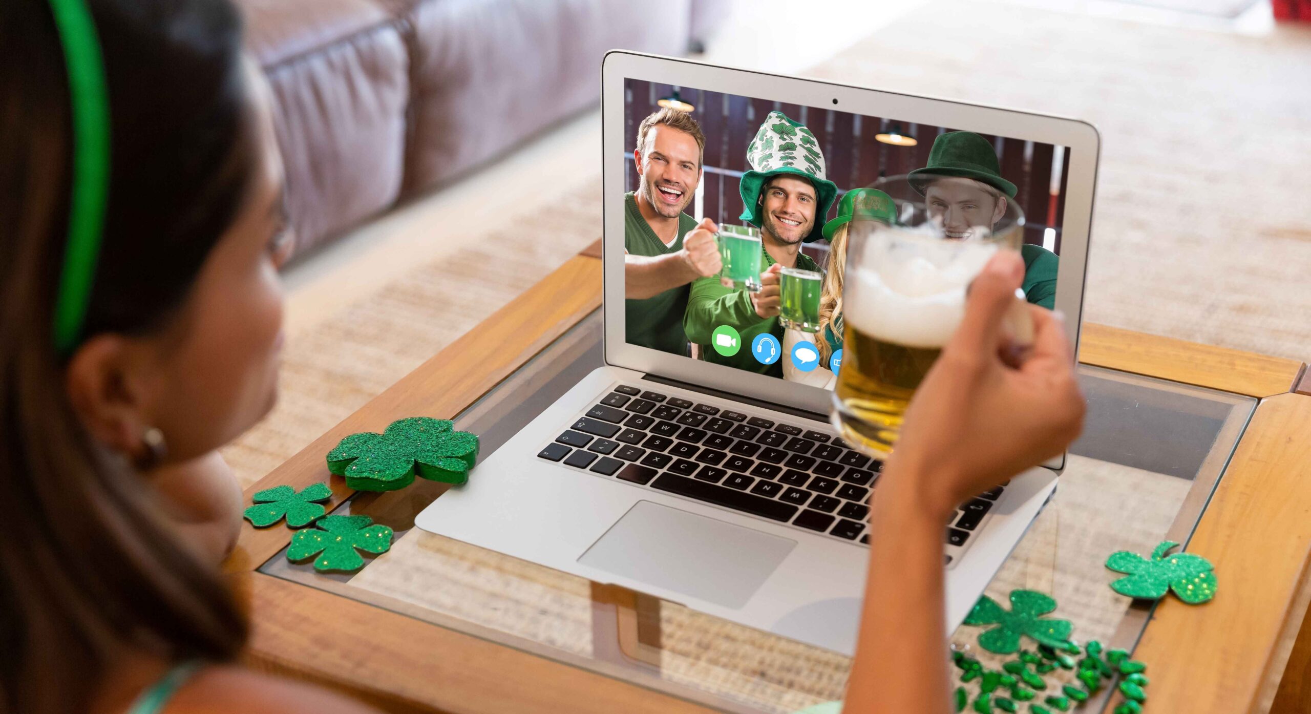 St. Patrick's Day virtual team building